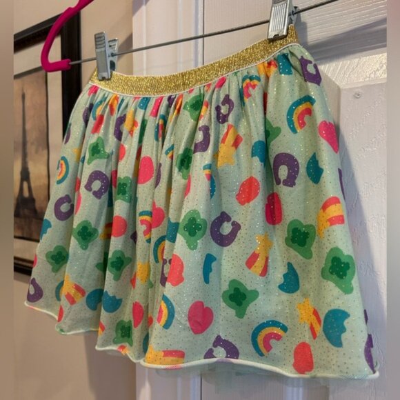 Sweet Wink Lucky Charms Skirt with Gold Waistband - Picture 2 of 8